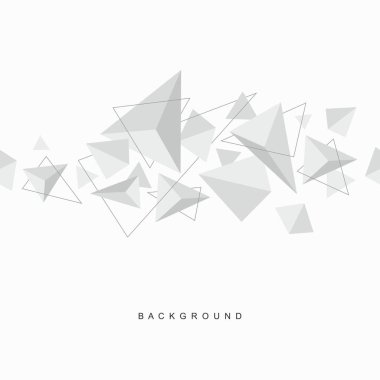 Soyut geometrik teknolojik arka plan. Vektör yaratıcı tasarımı.