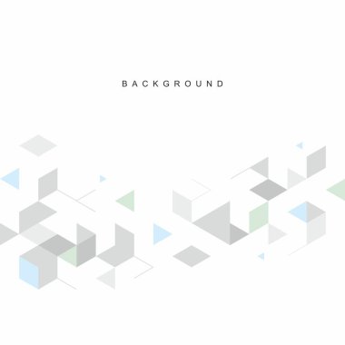 Soyut geometrik teknolojik arka plan. Vektör yaratıcı tasarımı.