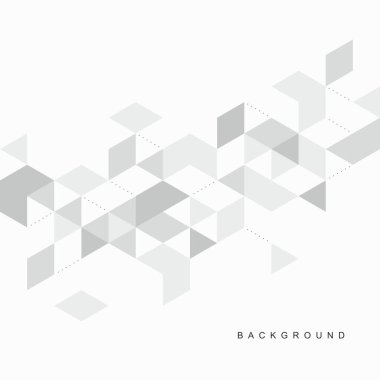 Soyut geometrik teknolojik arka plan. Vektör yaratıcı tasarımı.