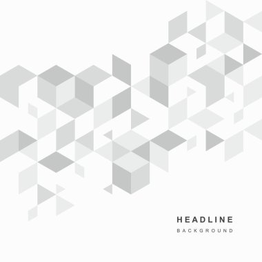 Soyut geometrik teknolojik arka plan. Vektör yaratıcı tasarımı.