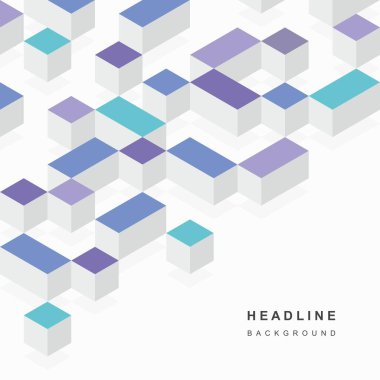 Soyut geometrik teknolojik arka plan. Vektör yaratıcı tasarımı.