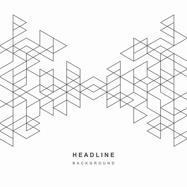 Soyut geometrik teknolojik arka plan. Vektör yaratıcı tasarımı.