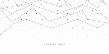 Soyut geometrik teknolojik arka plan. Vektör yaratıcı tasarımı.