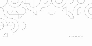 Soyut geometrik teknolojik arka plan. Vektör yaratıcı tasarımı.