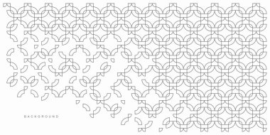 Soyut geometrik teknolojik arka plan. Vektör yaratıcı tasarımı.