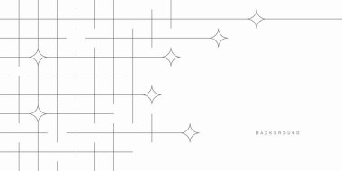 Soyut geometrik teknolojik arka plan. Vektör yaratıcı tasarımı.