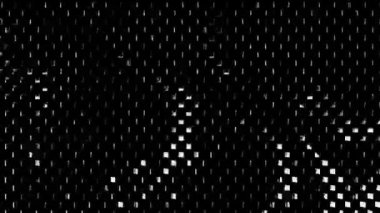 Siyah zemin üzerinde dönen ayna levhaları - Yaratıcı Tasarım Elementi.