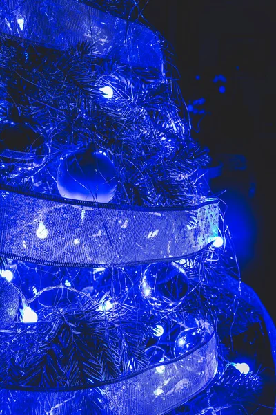 Close Photo Christmas Tree Decoration Elemnts — Stock Photo, Image