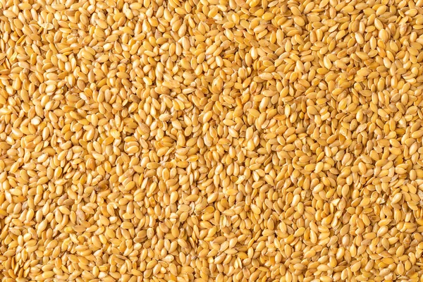 Flax Seeds Texture Background Copyspace Close Top View — Stock Photo, Image
