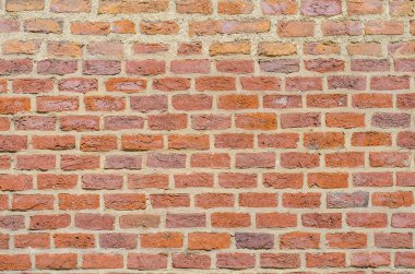 Eski tuğla duvarın arka planı