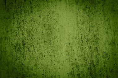 Arka plan veya doku yeşil boyalı