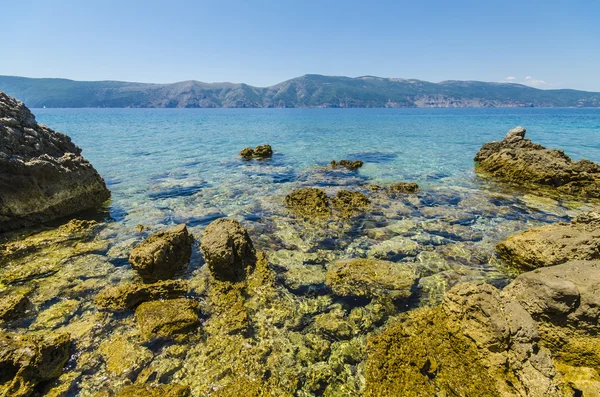 Belle côte de mer exotique — Photo