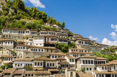 Eski şehir Berat Arnavutluk, görüntüleme