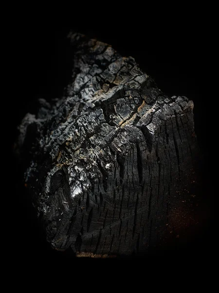 烧焦的木头 免版税图库图片