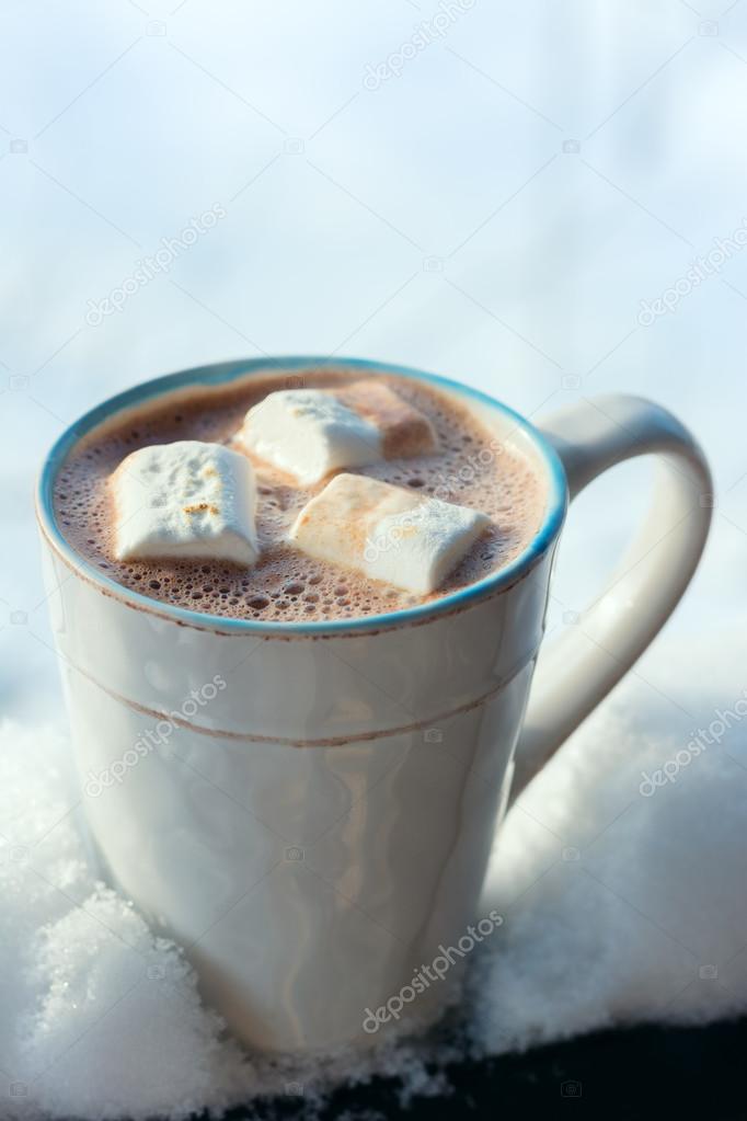 Hot Cocoa. Marshmallows