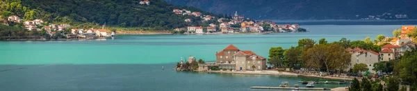 Baai Van Kotor Ook Bekend Als Boka Kronkelende Baai Van — Stockfoto