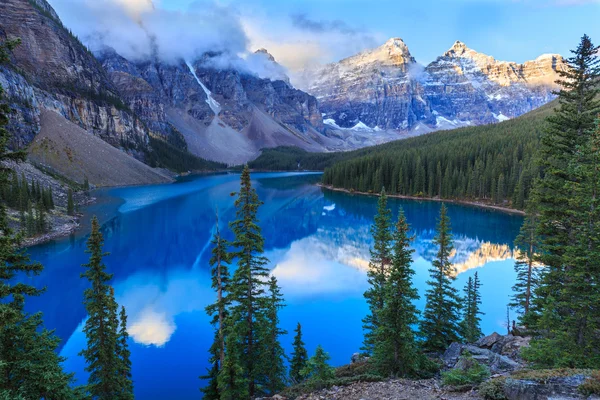 Lago Moraine — Foto de Stock