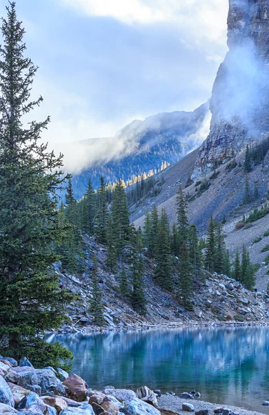 Λίμνη Moraine — Φωτογραφία Αρχείου