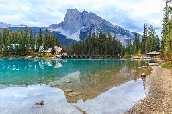 Smaragdové jezero — Stock fotografie