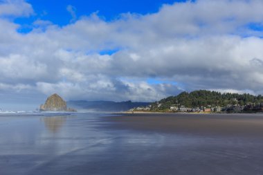 Top Beach Oregon kıyılarında