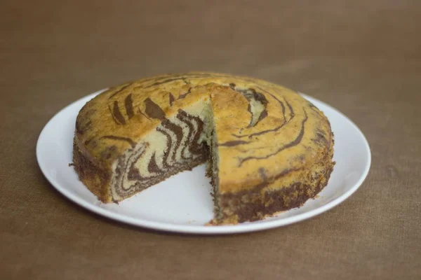 Zebra cake, a cake with pattern similar to Zebras