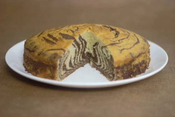 Zebra cake, a cake with pattern similar to Zebras