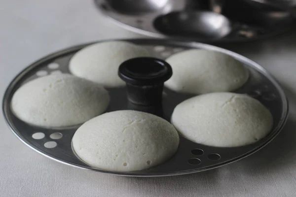 Gedämpfter Reis Linsenkuchen Der Form Gedämpfter Reiskuchen Ist Volksmund Als — Stockfoto