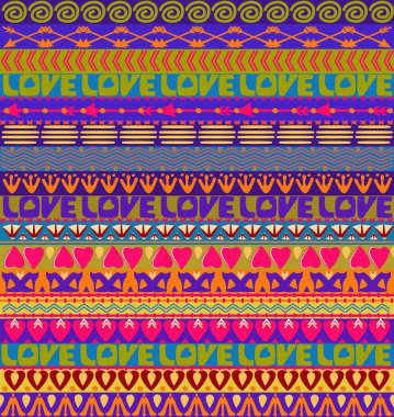Hippi tarzı motif 1