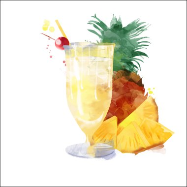 pina colada kokteyli