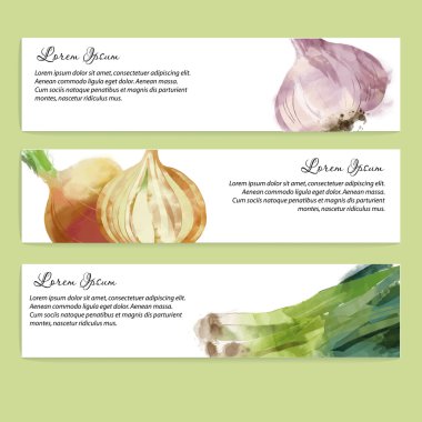 Sebze ile banner tasarımı