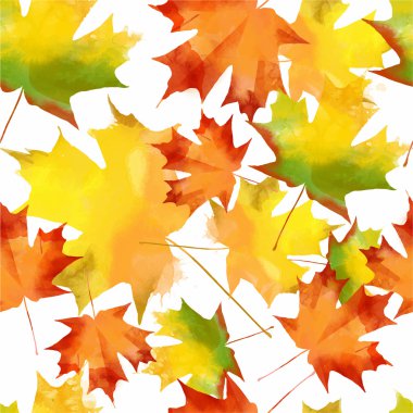 Sonbahar yaprakları paterni