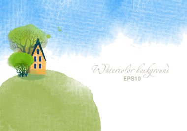 suluboya bahar peyzaj