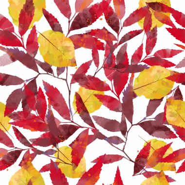 Sonbahar yaprakları paterni