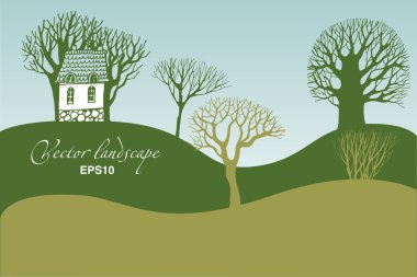 Manzara gece arka plan