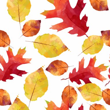 Sonbahar yaprakları paterni