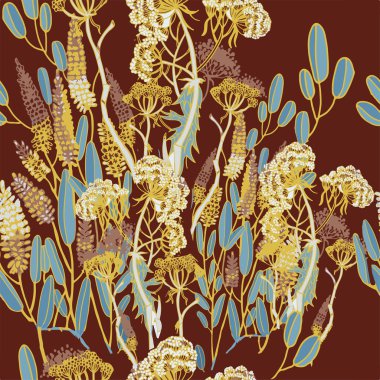 Kusursuz çiçek deseni