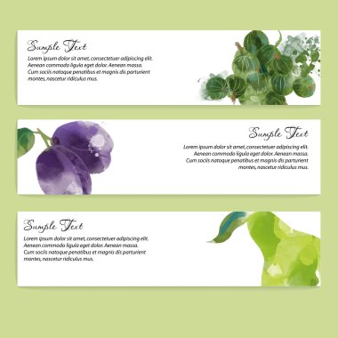 Meyve afiş arka plan