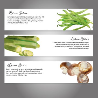 Suluboya sebze arka plan