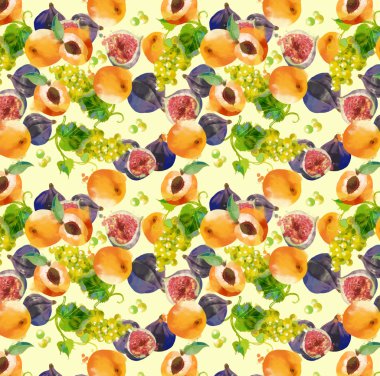 Üzüm, kayısı, incir arka plan