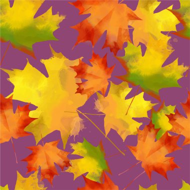 Sonbahar yaprakları paterni