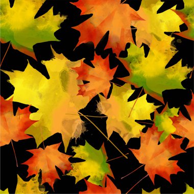 Sonbahar yaprakları paterni