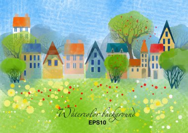 suluboya bahar peyzaj