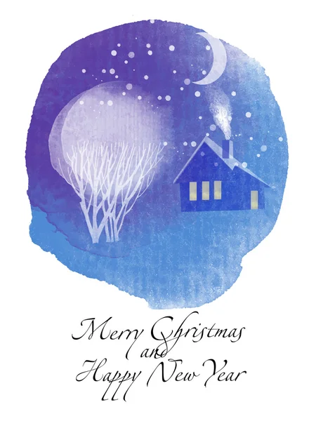 suluboya kış arka plan