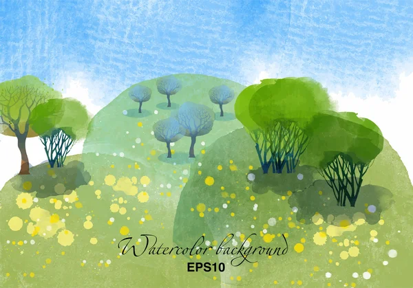 suluboya bahar peyzaj