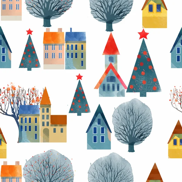 Suluboya Noel deseni