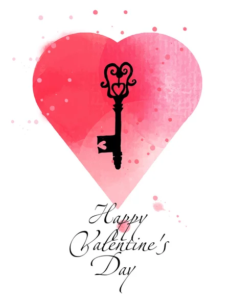 Feliz día de San Valentín fondo — Vector de stock