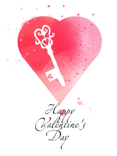 Šťastný Valentines den pozadí — Stockový vektor
