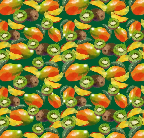 Kivi ve mango arka plan