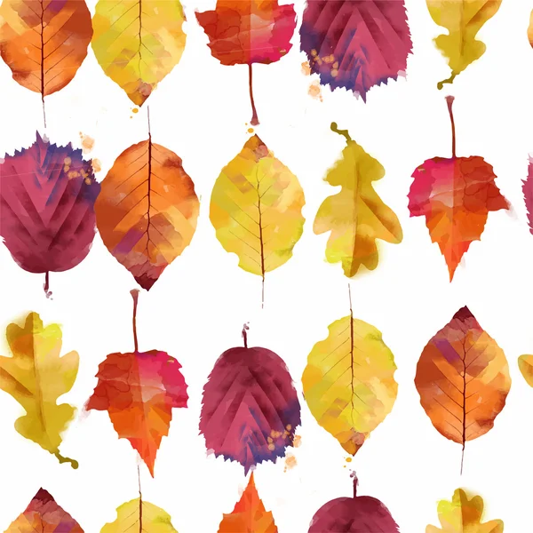 Autumn leaves pattern