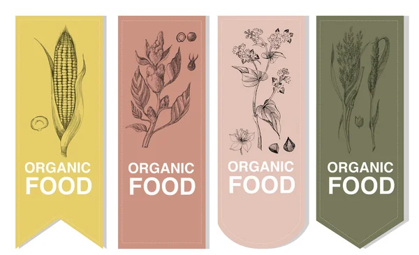 Tahıllar ile etiketleri ayarlama